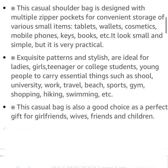 NWT ETidy Casual Nylon Shoulder Bag for Women Waterproof Lightweight Crossbody - Picture 5 of 8